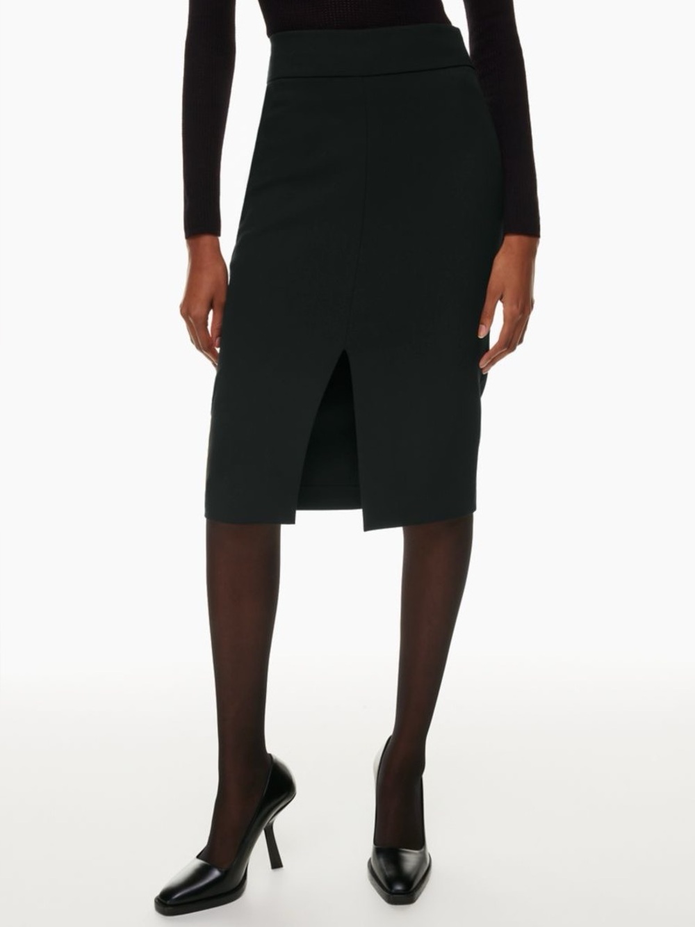 Babaton | Pegu Skirt Black Size 10 Aritzia